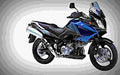 Suzuki DL 1000 V Strom 2009 4 motorbike A4 Photo Print
