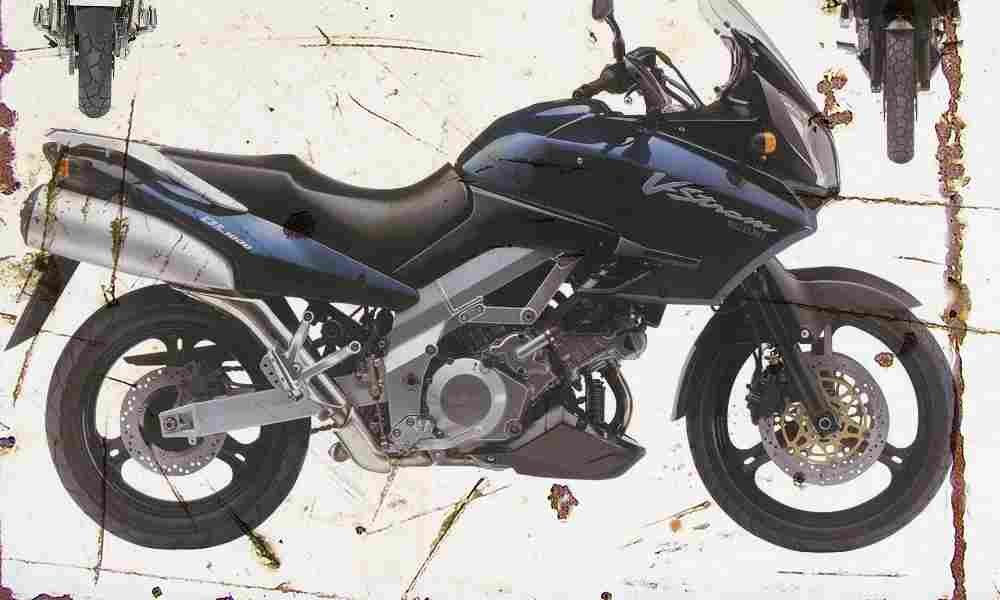 Suzuki DL1000 V Strom 2002 Aged Vintage A4 Photo Print
