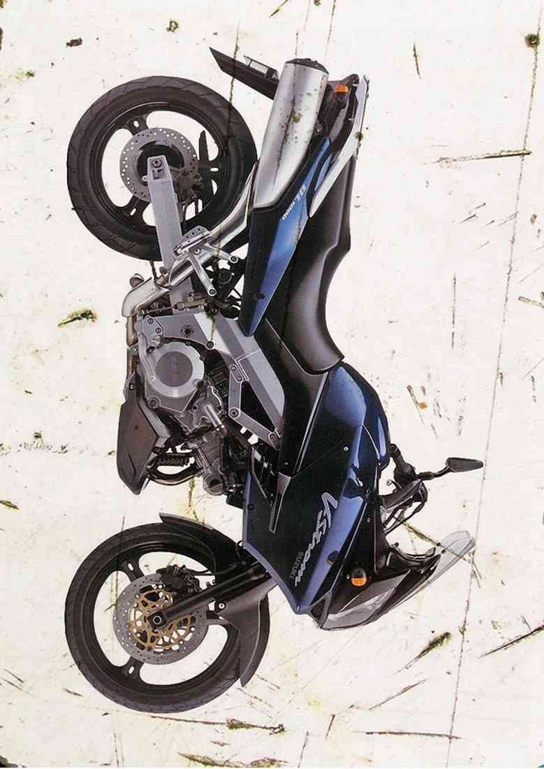 Suzuki DL1000 V Strom 2002 aged A4 Photo Print