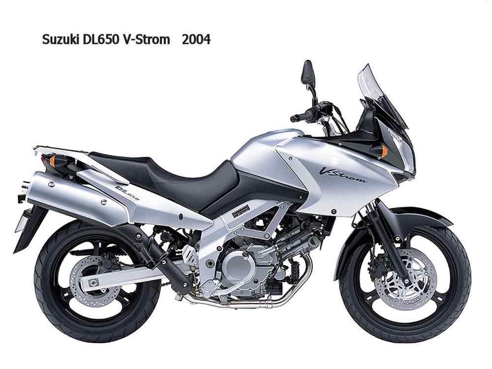 Suzuki DL650 V Strom 2004 motorbike A4 Photo Print