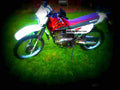 Suzuki DR 125 SE 1997 3 motorbike A4 Photo Print