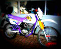 Suzuki DR 125 SE 1998 1 motorbike A4 Photo Print