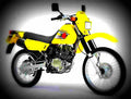 Suzuki DR 125 SE 2000 6 motorbike A4 Photo Print