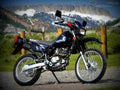 Suzuki DR 125 SE 2001 4 motorbike A4 Photo Print