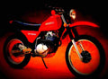 Suzuki DR 250 S 1982 2 motorbike A4 Photo Print