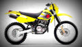 Suzuki DR 250 S 1986 6 motorbike A4 Photo Print