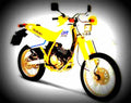Suzuki DR 350 S 1990 2 motorbike A4 Photo Print