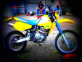 Suzuki DR 350 S 1990 6 motorbike A4 Photo Print