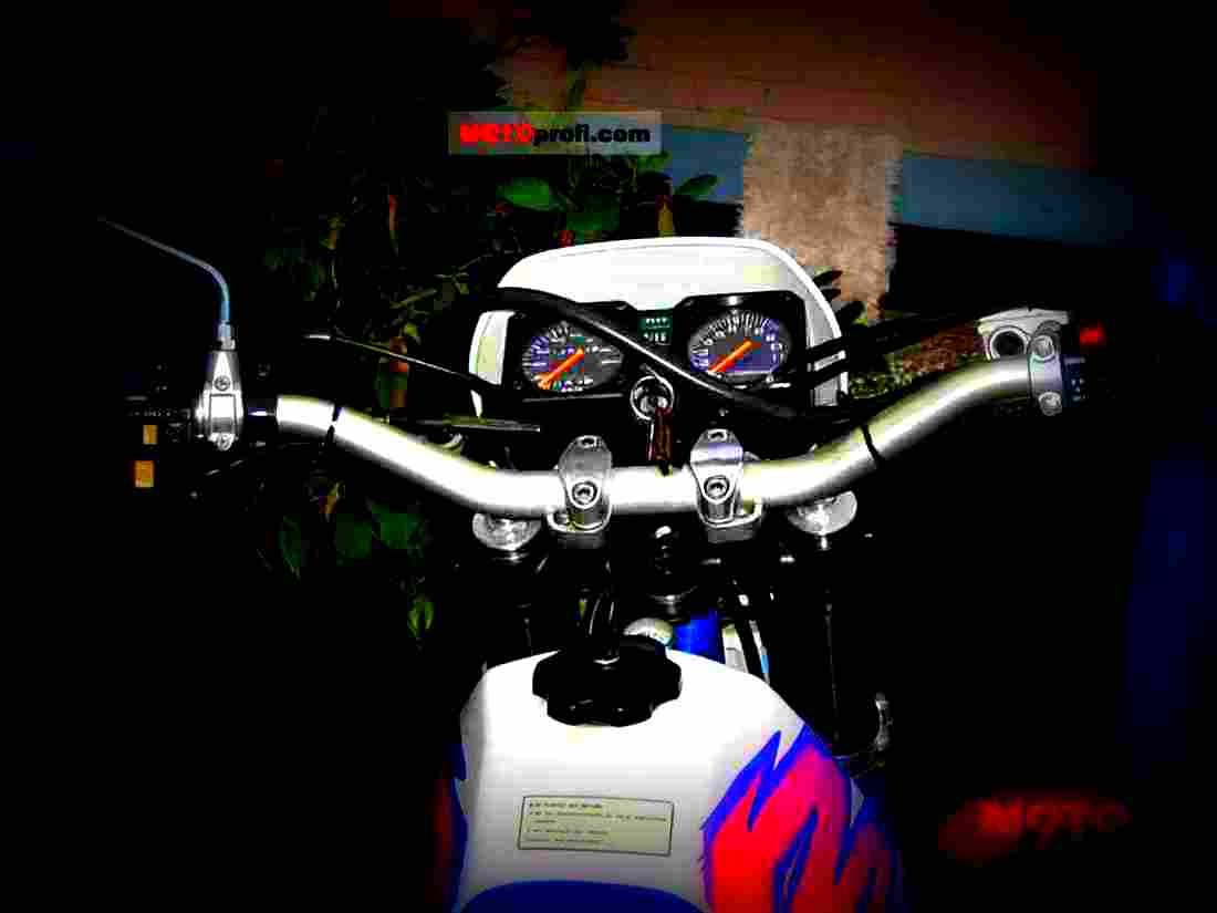 Suzuki DR 350 S 1992 3 motorbike A4 Photo Print