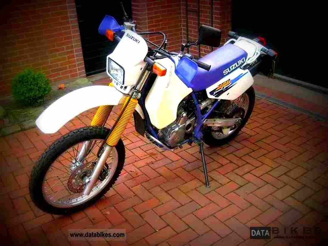 Suzuki DR 350 SE 1996 4 motorbike A4 Photo Print