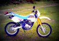 Suzuki DR 350 SE 1998 3 motorbike A4 Photo Print