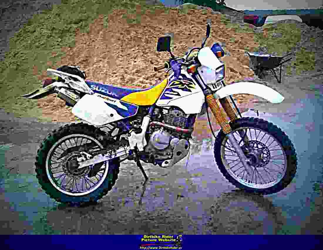 Suzuki DR 350 SE 1998 4 motorbike A4 Photo Print