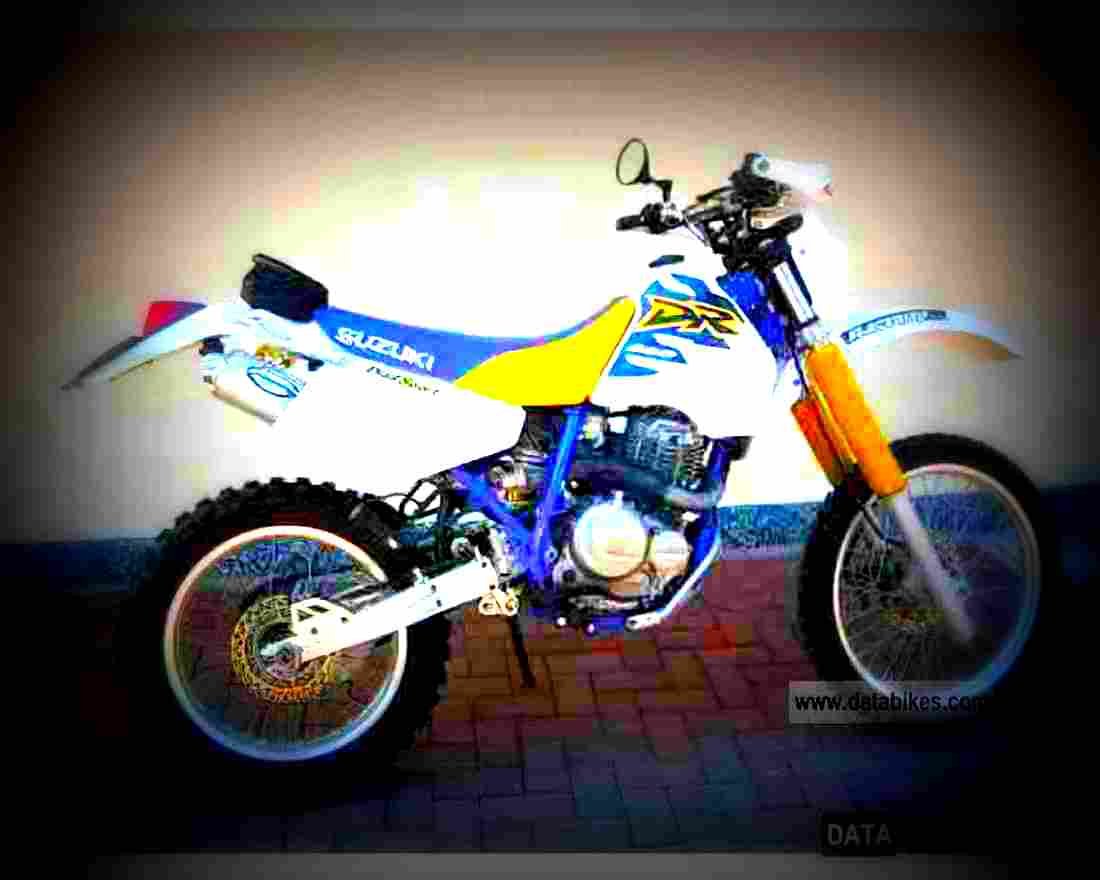 Suzuki DR 350 SE 1999 1 motorbike A4 Photo Print