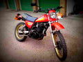 Suzuki DR 500 S 1982 2 motorbike A4 Photo Print