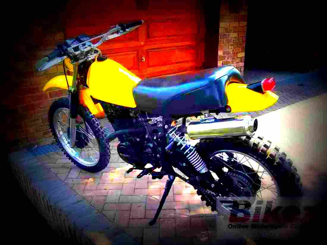 Suzuki DR 500 S 1982 4 motorbike A4 Photo Print