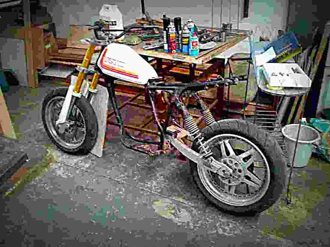 Suzuki DR 500 S 1982 5 motorbike A4 Photo Print