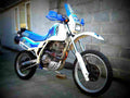 Suzuki DR 600 R Dakar 1986 2 motorbike A4 Photo Print