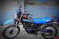 Suzuki DR 600 S 1984 2 motorbike A4 Photo Print