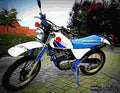 Suzuki DR 600 S 1987 4 motorbike A4 Photo Print