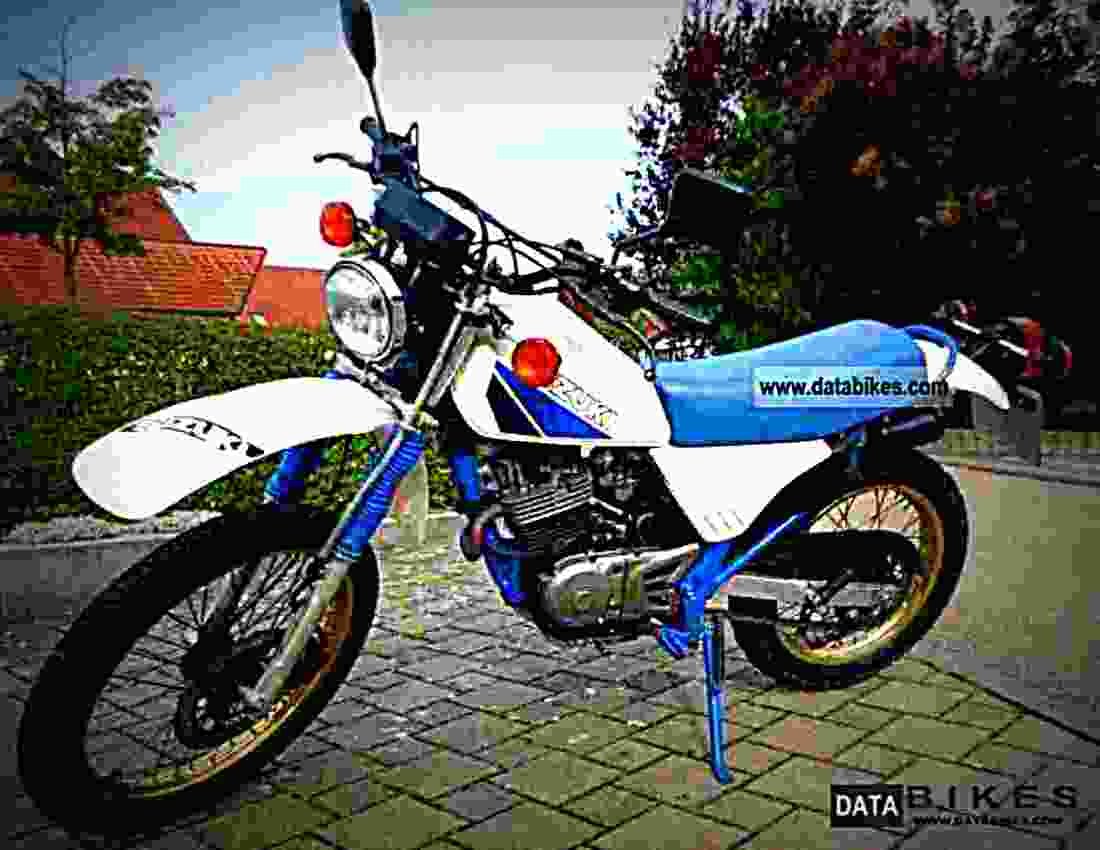 Suzuki DR 600 S 1987 4 motorbike A4 Photo Print