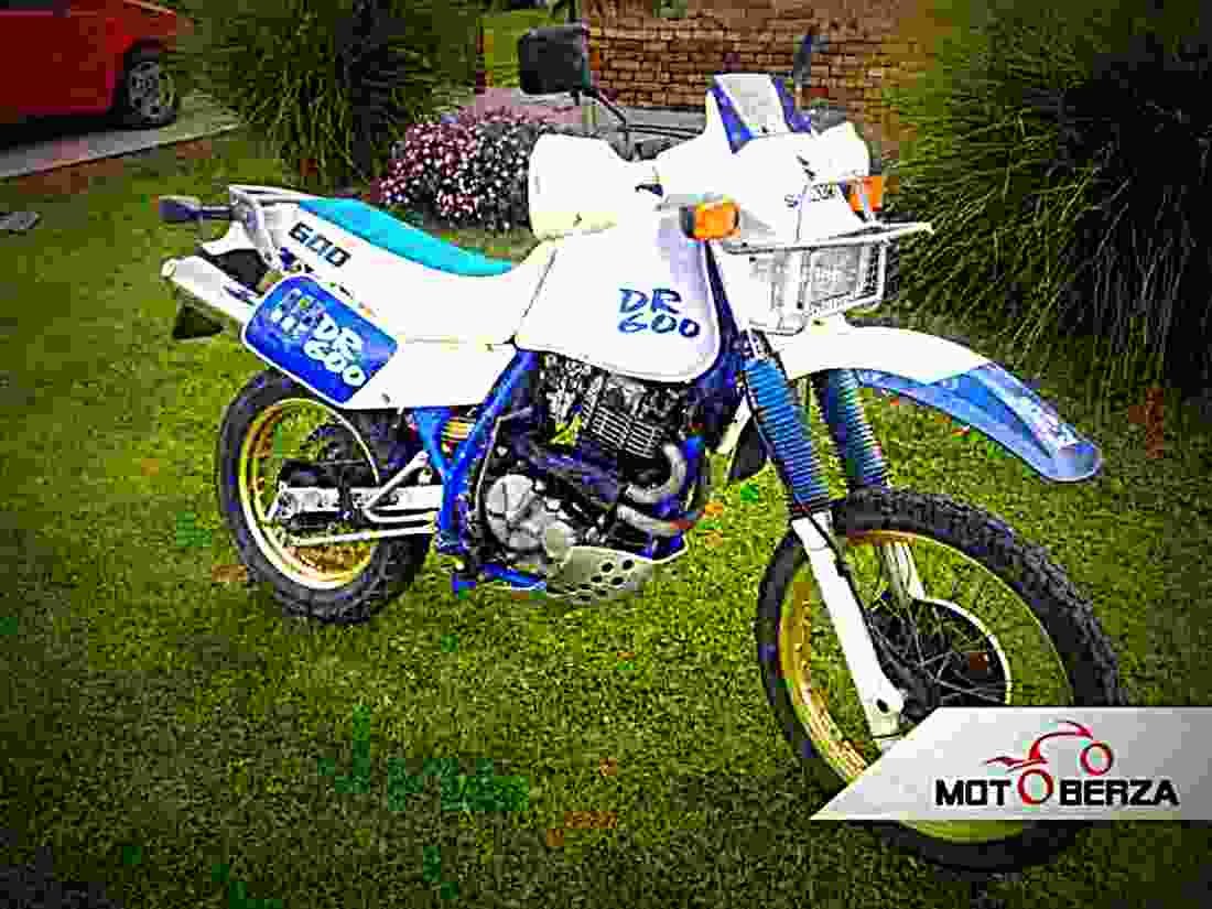 Suzuki DR 600 S 1988 6 motorbike A4 Photo Print