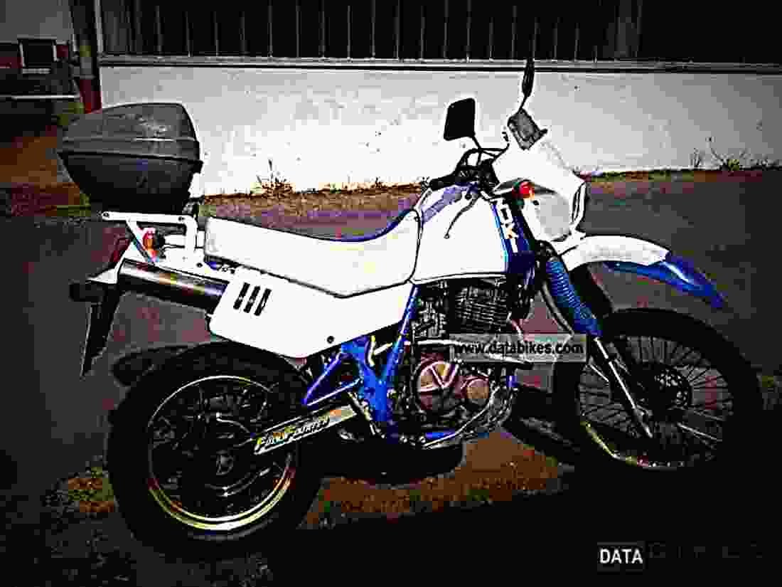 Suzuki DR 600 S 1989 2 motorbike A4 Photo Print