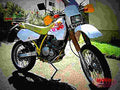 Suzuki DR 600 S (reduced effect) 1985 3 motorbike A4 Photo Print