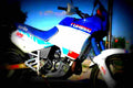 Suzuki DR 600 S (reduced effect) 1987 4 motorbike A4 Photo Print