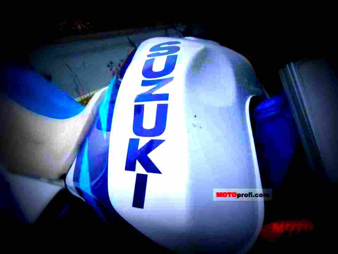 Suzuki DR 650 R Dakar 1990 3 motorbike A4 Photo Print