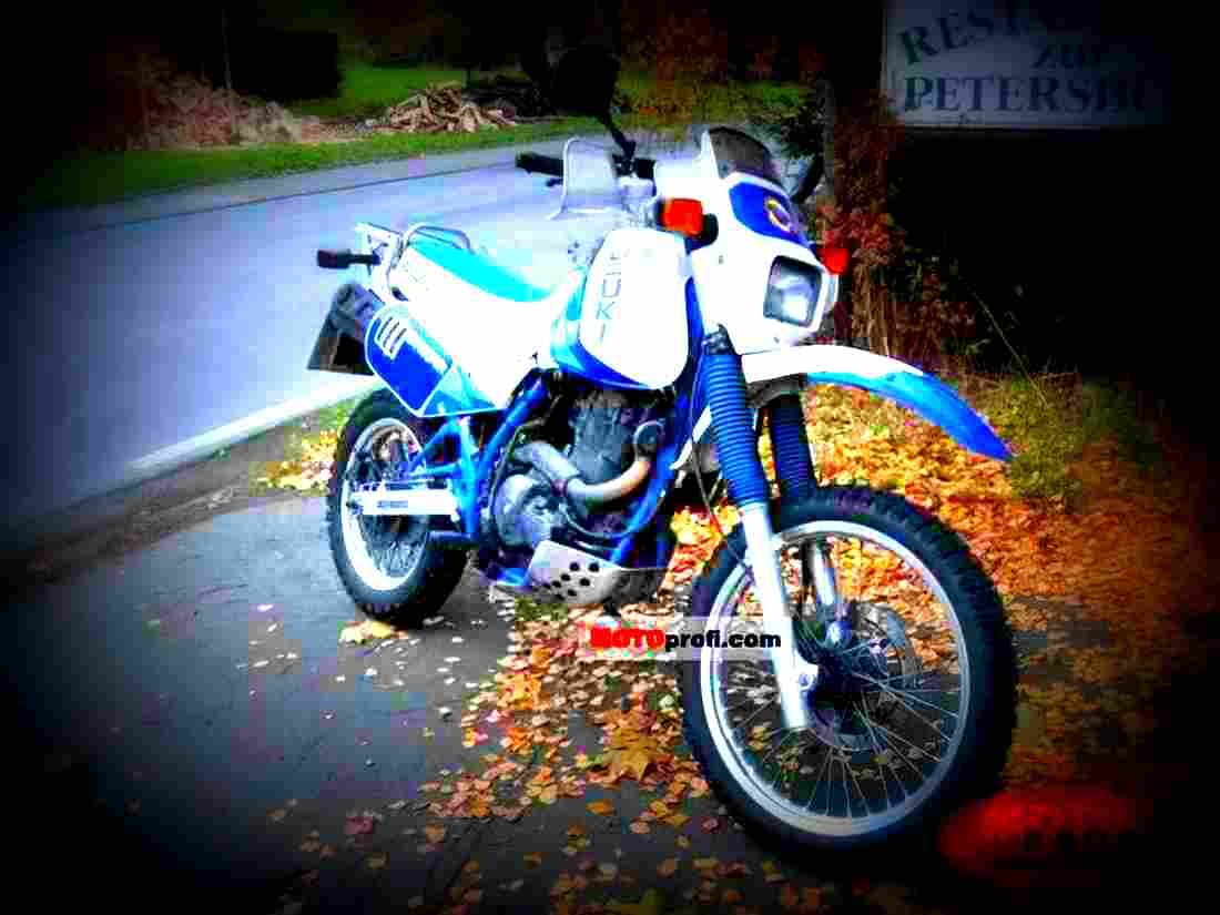 Suzuki DR 650 R Dakar 1990 4 motorbike A4 Photo Print