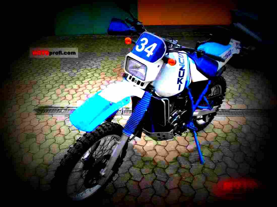 Suzuki DR 650 R Dakar 1991 4 motorbike A4 Photo Print