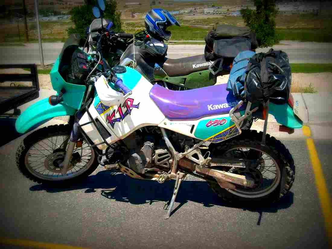 Suzuki DR 650 R Dakar 1991 5 motorbike A4 Photo Print