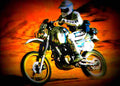Suzuki DR 650 R Dakar 1992 2 motorbike A4 Photo Print