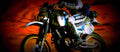 Suzuki DR 650 R Dakar (reduced effect) 1990 1 650x284 motorbike A4 Photo Print