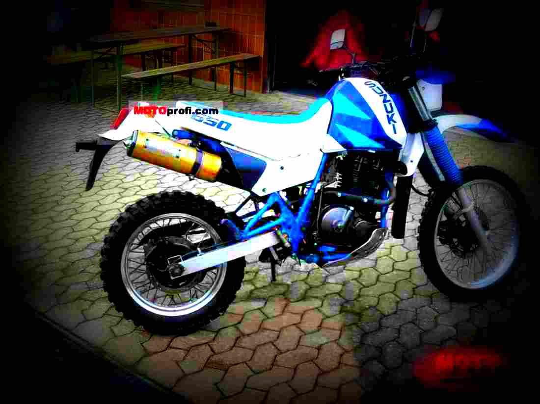 Suzuki DR 650 R Dakar (reduced effect) 1990 5 motorbike A4 Photo Print