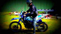 Suzuki DR 650 R Dakar (reduced effect) 1991 2 motorbike A4 Photo Print
