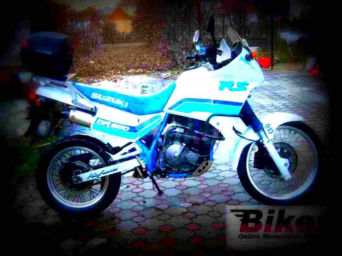 Suzuki DR 650 RS 1990 6 motorbike A4 Photo Print