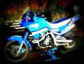 Suzuki DR 650 RS 1991 3 motorbike A4 Photo Print