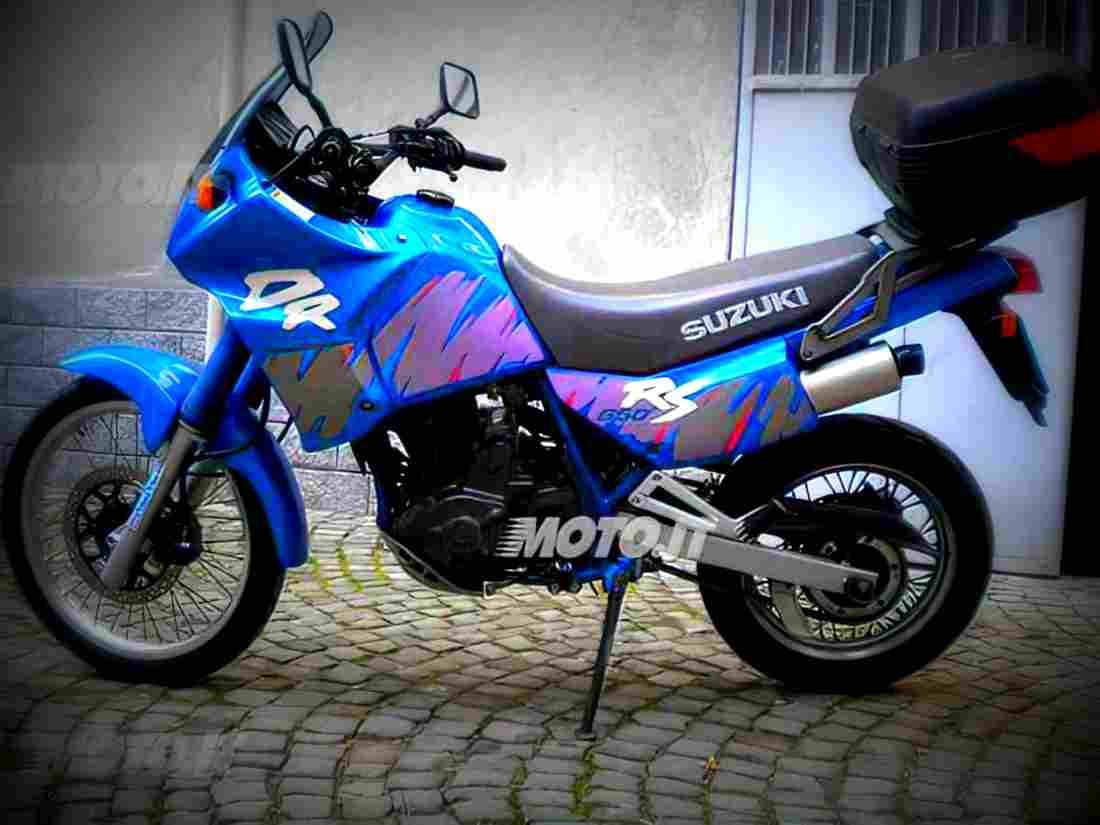 Suzuki DR 650 RS 1991 5 motorbike A4 Photo Print