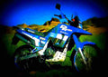 Suzuki DR 650 RS (reduced effect) 1991 5 motorbike A4 Photo Print