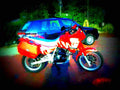 Suzuki DR 650 RSE 1991 3 motorbike A4 Photo Print