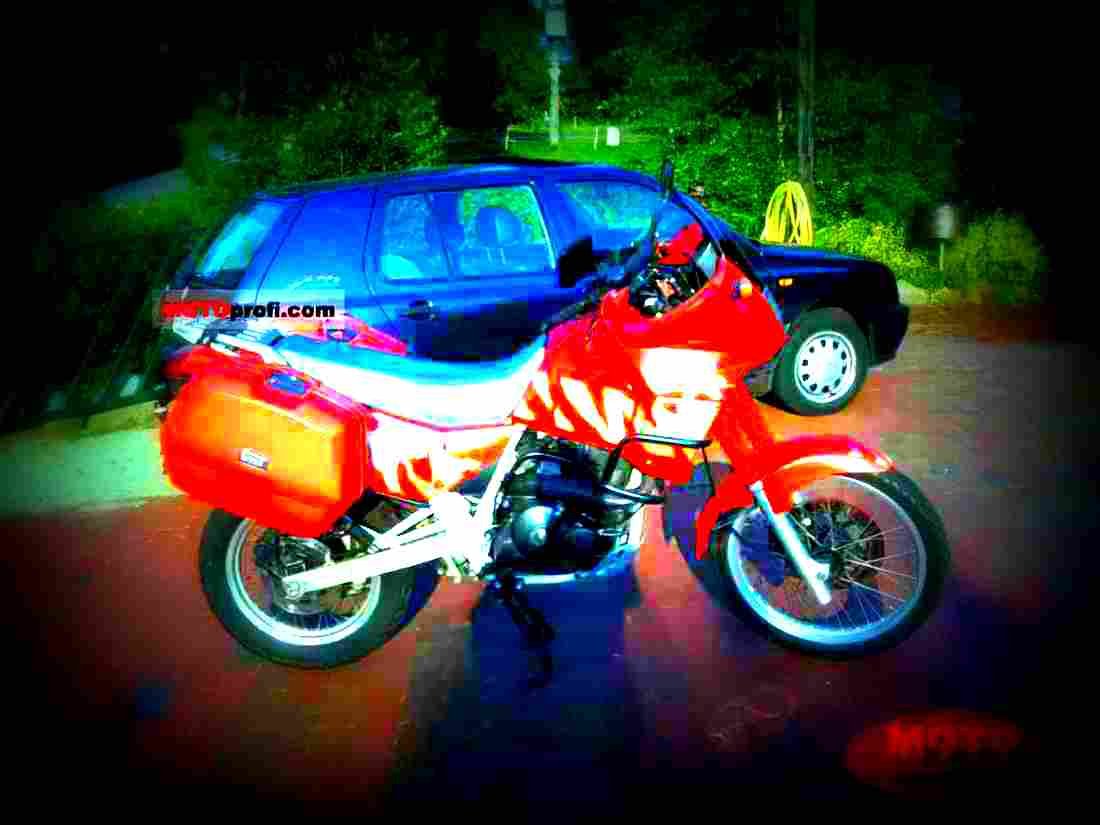 Suzuki DR 650 RSE 1991 3 motorbike A4 Photo Print