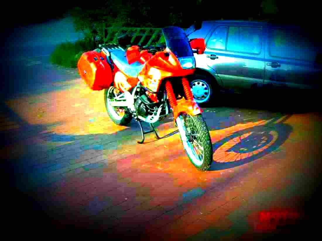 Suzuki DR 650 RSE 1991 4 motorbike A4 Photo Print