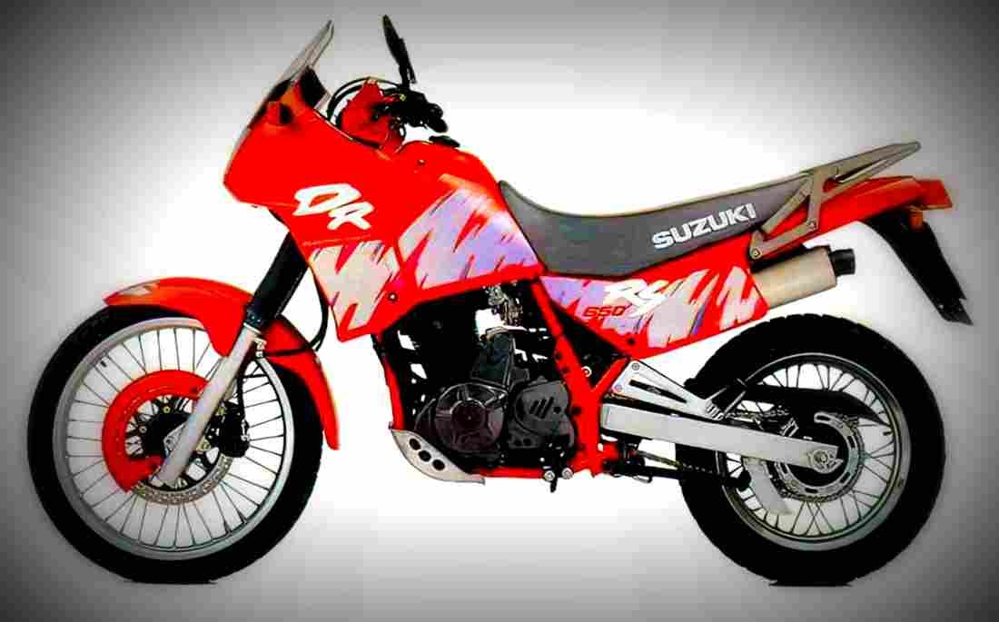 Suzuki DR 650 RSE 1992 2 motorbike A4 Photo Print