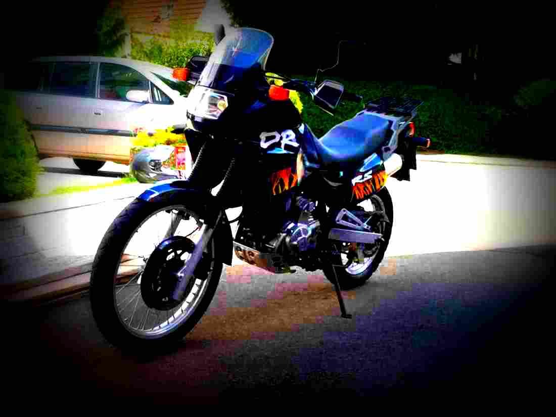 Suzuki DR 650 RSE 1995 4 motorbike A4 Photo Print