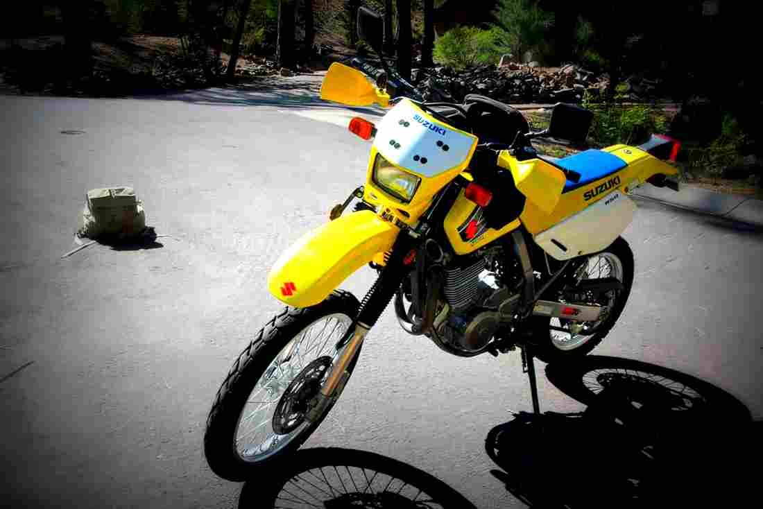 Suzuki DR 650 RSE 1996 6 motorbike A4 Photo Print