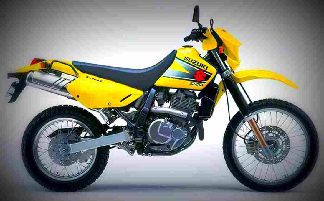 Suzuki DR 650 SE 1998 3 motorbike A4 Photo Print