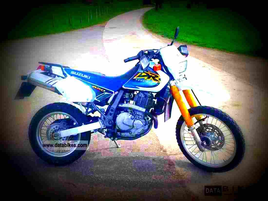 Suzuki DR 650 SE 1999 4 motorbike A4 Photo Print