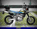 Suzuki DR 650 SE 1999 5 motorbike A4 Photo Print