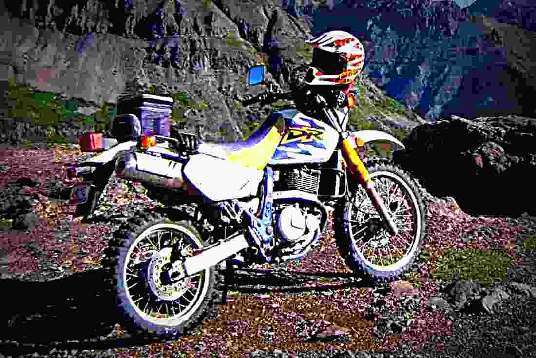 Suzuki DR 650 SE 2001 1 motorbike A4 Photo Print
